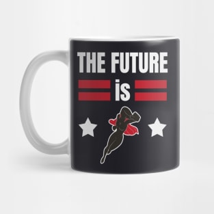 The Future is for Females Woman Superhero Mug